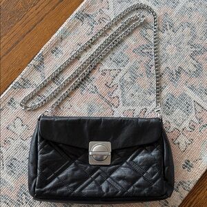 Marc By Marc Jacobs Black Quilted Crossbody Bag
